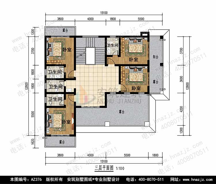 新中式三层自建房设计图，占地170平米左右.jpg